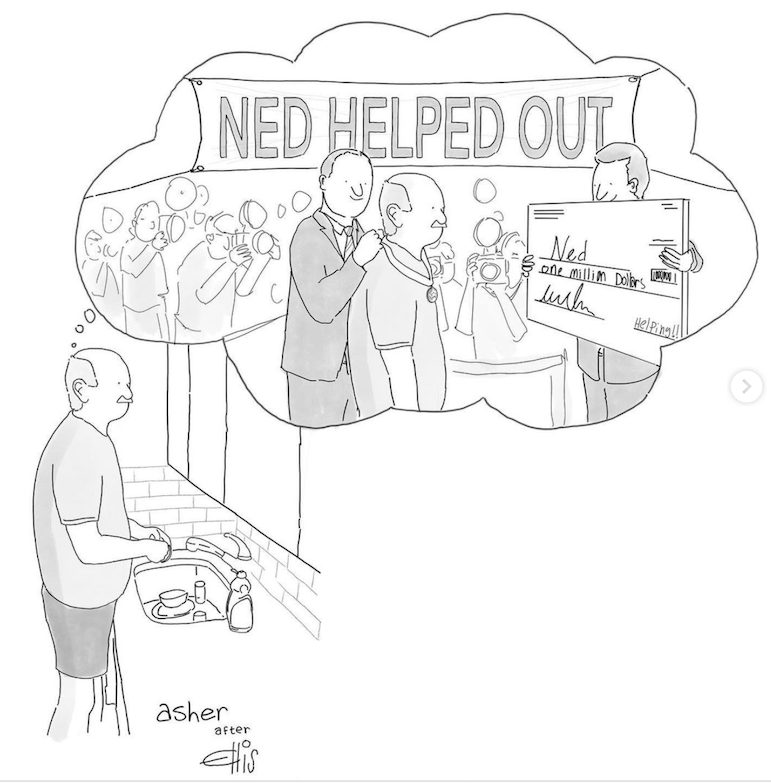 Tuesday's Spill: Cartoonists Drawing Other Cartoonists' Cartoons; Re-Revisiting The New Yorker's First Cover; The Daily Cartoonist & Cartoon | Inkspill Tuesday's Spill: Cartoonists Drawing Other Cartoonists' Cartoons; Re-Revisiting The New Yorker's First Cover; The Daily Cartoonist & Cartoon | Inkspill